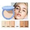 Base Maquillaje Polvo Compacto Fijador Matte Para Grasas