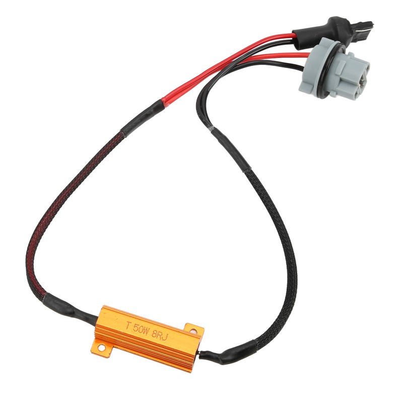 2Pcs LED Resistor Accurate Efficient Decoding Small Portable Anti Corrosion