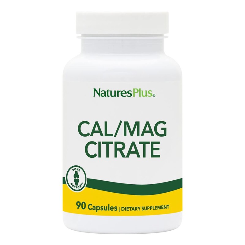 Nature's Plus Cal Mag Citrate -- 90 Vegetarian Capsules by