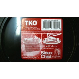 Sioux Chief 886-4AT Closet Flange TKO ABS Hub 4x4 All Plastic FREE SHIPPING