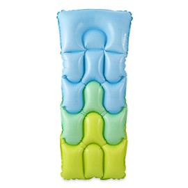 Funsicle 6 ft Cloud Escape Inflatable Water Lounge Mat, With Cushioned Headrest