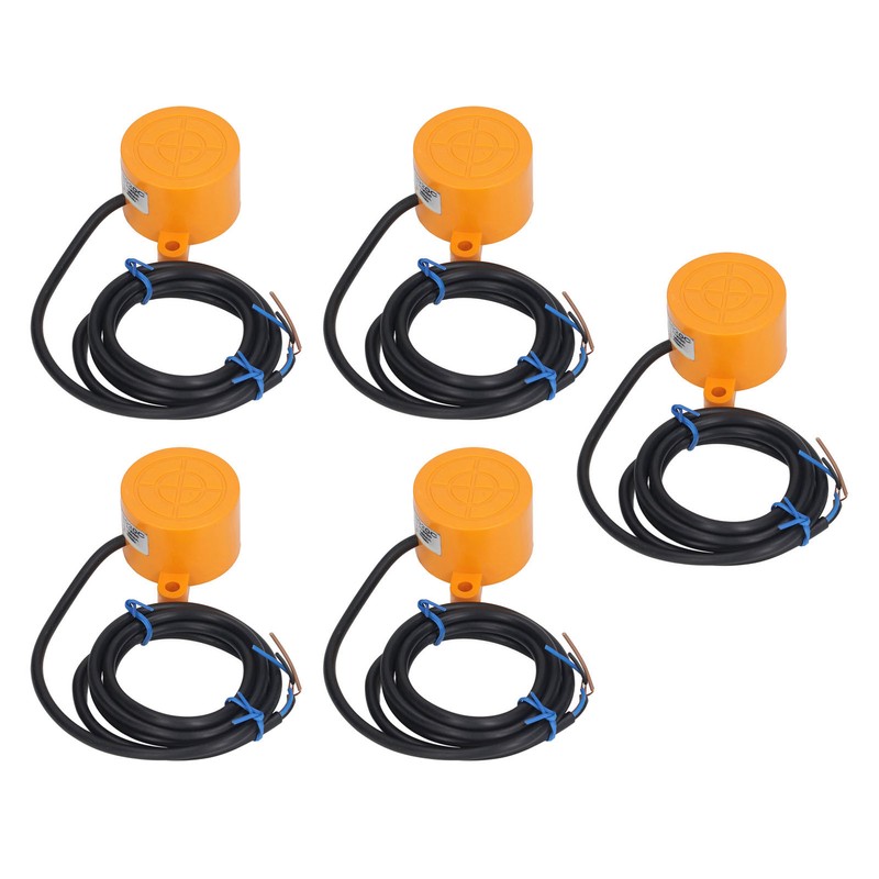5PCS Inductive Proximity Switch PNP Non Embedded IP65 300mA Approach