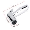 Fdit Bidet Hand Bidet Toilet Wall Shower ABS Stainless Steel