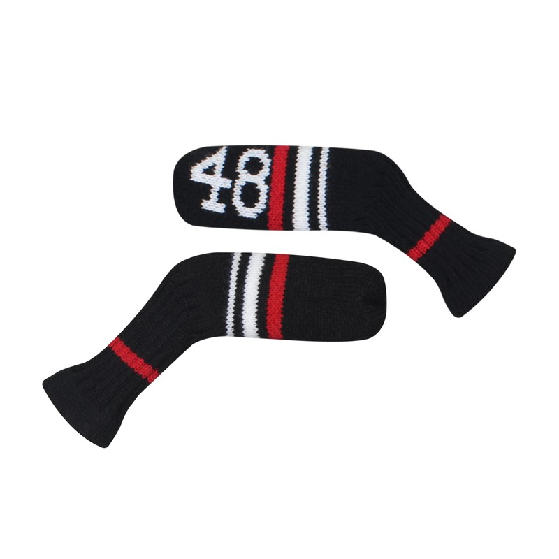 Knitted Wedge Golf Iron Headcovers 7 PCS Club Protector 48,50,52,54,56,58,60