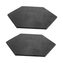 Totority 2pcs Sound Absorbing Acoustic Panels High-density Felt Wall Insulation for Recording Theater Office and Gaming Room Noise Reduction and