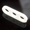 Polyamide Strain Relief 3-Hole 32 x 12 x 2.5 mm