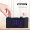 LED Digital Projection Alarm Clock Table Clock with FM Radio