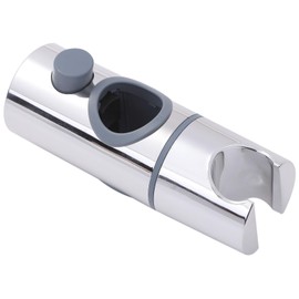 Lebonarier Shower Hook Angle Adjustable Repair Replacement Slide Bar (Silver, 24mm)