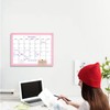 TORASO Dry Erase Monthly Calendar Board, Magnetic Whiteboard for Wall,