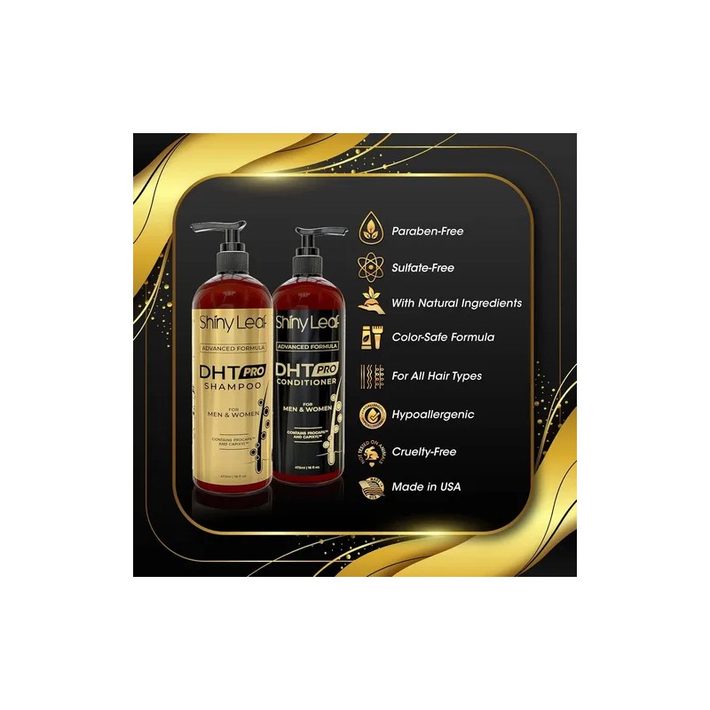 Champú Y Acondicionador Dht Pro - Fórmula Avanzada Con Proca
