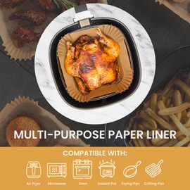 Air fryer disposable paper liner, air fryer parchment liners, parchment liners for air fryer, air fryer basket liners, square air fryer liners, disposable air fryer liners, paper for air fryer basket