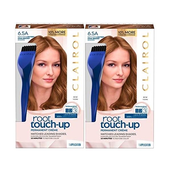 Clairol Nice N' Easy Root Touch Up, 0065a, Light Cool Brown, 2 Count
