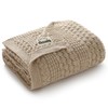 mimixiong Pram & Travel Extra Soft Cotton Cellular Baby Blanket