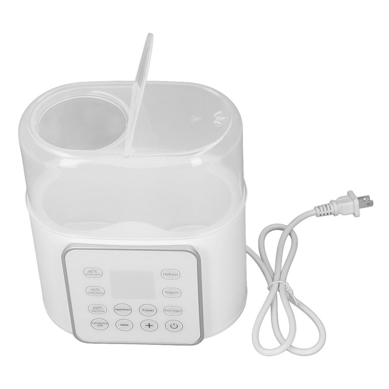 2 In 1 Double Bottle Heater Multi Functional Cleaning Automatic