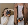 Rieibi EOS R10 Case - Quality PU Leather Half Case