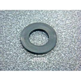 Replacement Flat Black 1/2" Rubber WASHERS for Various Plumbing Fittings (Number of WASHERS=5)
