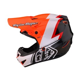 Troy Lee Designs GP Helmet for Motocross MX, Light Weight 16 Vents, Volt Orange, SM, SKU 103603022