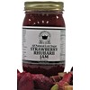 Strawberry Rhubarb Jam, All Natural/Low Sugar, 18 oz