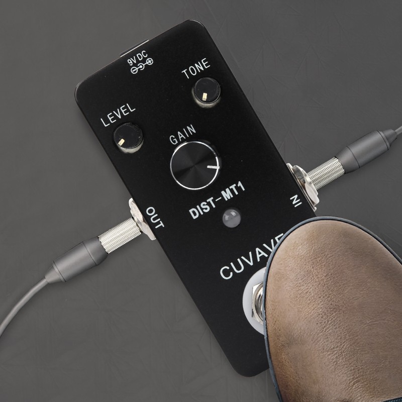 Distortion-MT1 Full Metal Shell Distortion Electric Guitar Effect Pedal True