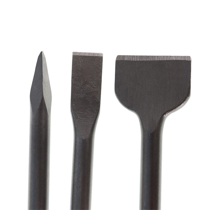 mitoharet 6-Pack SDS Plus Chisel Set,Rotary Hammer Bits Chisel Set