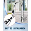Kitchen Faucet Head Replacement:Stainless Steel Spray Head,3 Modes Pull Out