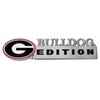Elektroplate Georgia Bulldogs Edition Metal Auto Emblem for Cars, Trucks,