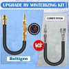 Boltigen Upgraded RV Winterizing Kit, 17'' RV Winterizing Hose with