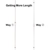 WMZOBH Small Bungee Cords with Hooks 6 Inch, 50 Pcs