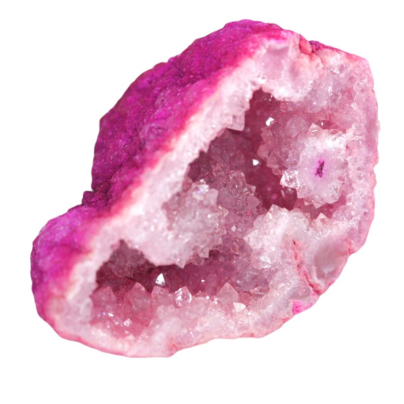 Steinfixx Elegant Quartz Geode | Dyed | Half Geode I