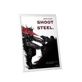 Helldivers 2 Propaganda Poster 5 Indie Game Poster, No Frame - Color: 12x18