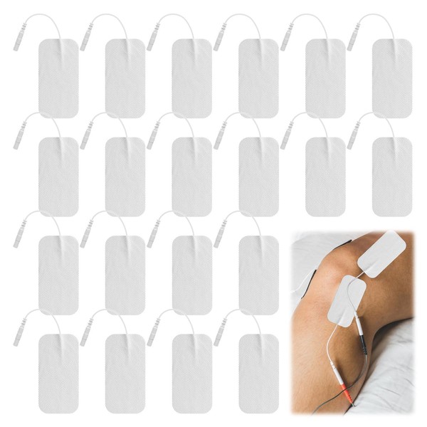 TENS Machine Pads Replacement, 20 Pcs Large Electrode Pads for