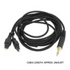 Replacement Audio Upgrade Cable for HD580 HD600 HD650 HD660S HD6XX