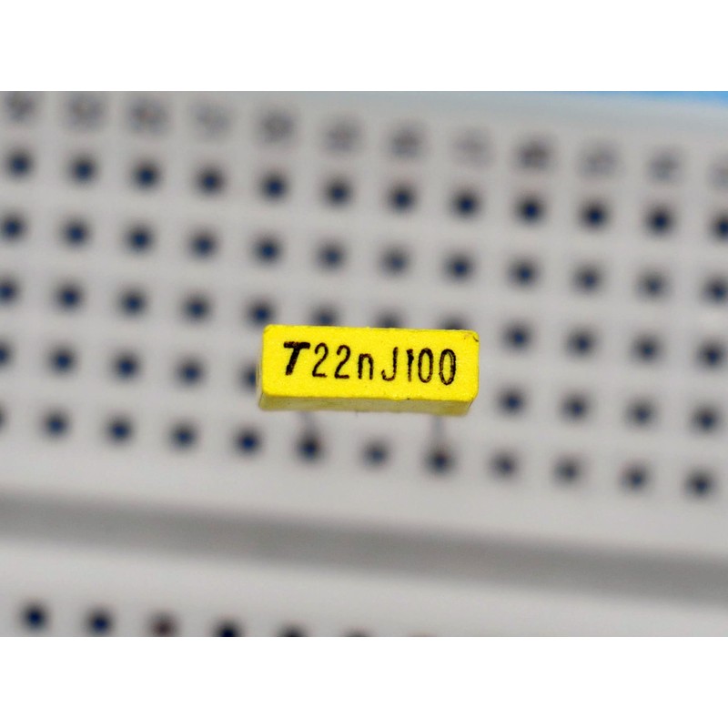 YMS PARTS Metallized Polyester Film Capacitors for Audio (0.022μF (223))