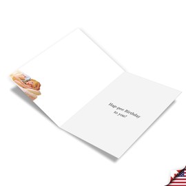 NobleWorks, Funny Birthday Greeting Card with 5 x 7 Inch Envelope (1 Card) Bday All-Nighter C10805BDG