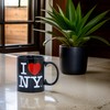 I Love NY Black 11oz. Mug