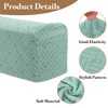 uxcell 2Pcs Stretch Armrest Covers, Polyester Soft Couch Arm Slipcovers