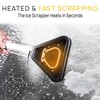 VaygWay Electric Heated Car Window Snow Ice Scraper with Light