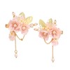 1 Pair Chinese Hair Clips For Women Pink