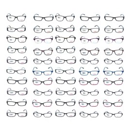 Hazen Lote 50 Piezas Armazón Varios Estilos Sin Aumento