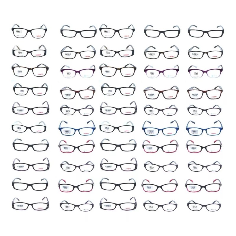 Hazen Lote 50 Piezas Armazón Varios Estilos Sin Aumento