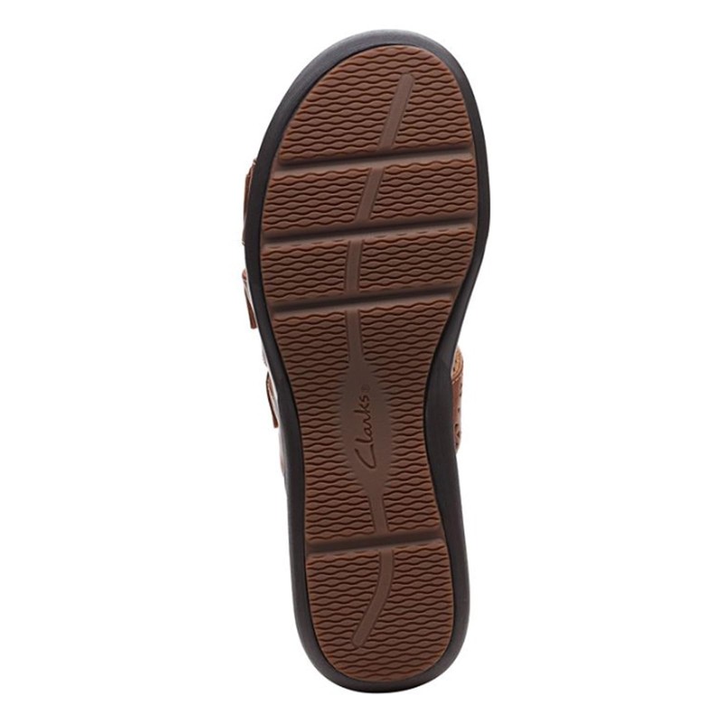 Clarks Kitly Walk Tan Leather 8 B (M)