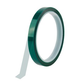 Fascetta Heat Resistant Tape 10mm X 33m 100ft Polyimide Film High Temperature Heatproof Tape Kapton Thermal Heat Proof Tape for Soldering 3d Printer Sublimation Heat Transfer Tape