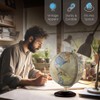 Waypoint Geographic Ambassador Plus Globe, 12" Antique Ocean-Style World Globe,