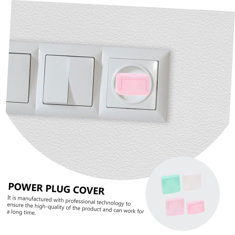 ORFOFE 60pcs Safety Socket Covers Plug Protectors for Electric Outlets