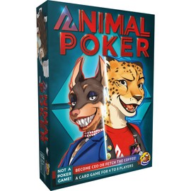 HeidelBÄR Games Animal Poker - Card Game – The Extremely Funny Card Game About Success and Demotion in Your Friendly Animal Office - for 4 to 8 Players, Age 8+, 20 Min