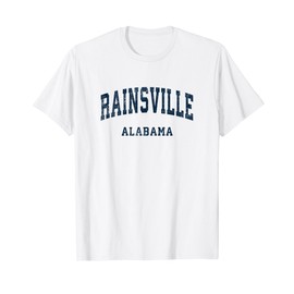 Rainsville Alabama AL Vintage Athletic Sports Design T-Shirt