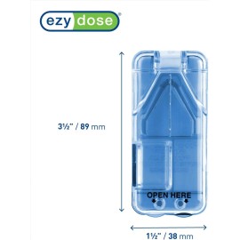 Ezy Dose Pill Cutter Ezy Dose Tablet Splitter Dispenser Stainless Blade Travel Size