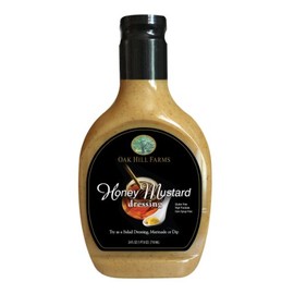 Oak Hill Farms Salad Dressings, Honey Mustard, 24 Ounce (Pack of 6)
