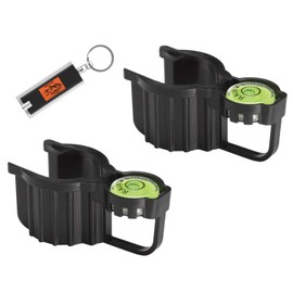 Rainbird Rotor Hold-Up Tool with Bubble Level, Rotor Adjustment Tool, Rain Bird Rotor Hold up Tool, Series 5000, 5500, 7005, 8005 and more, Rainbird Sprinkler Tool with Included LED Keychain Light
