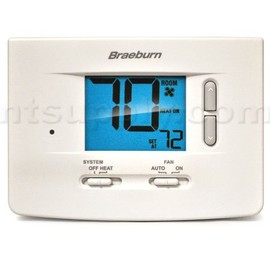 Braeburn Model 1025NC Heat-Only Tamper-Proof Therm